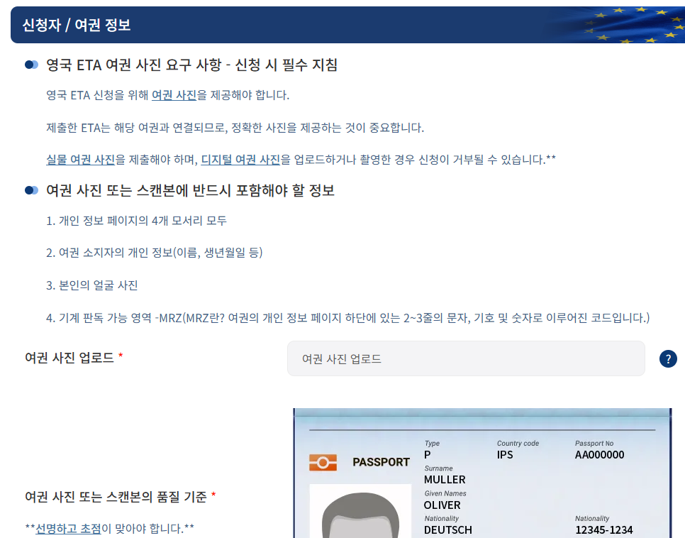 ETIAS Application Process
